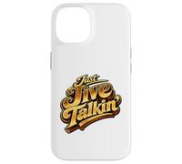 Just Jive Talkin' Retro 70s Soul Funk Disco Typography Case for iPhone 14