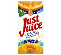 Just Juice 100% Pure Orange Juice from Concentrate 24 x 200ml