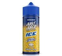 Just Juice 70/30 Vape Liquid,100ml 0mg Citron & Coconut Ice Vape Juice, E Liquid for E-Cigarette, Nic Free Eliquid, Vaping Liquids, 70VG 30PG