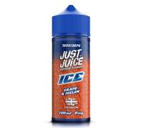 Just Juice 70/30 Vape Liquid, 100ml 0mg Grape & Melon Ice Vape Juice, E liquid for E-Cigarette, Vaping Liquids, 70VG 30PG