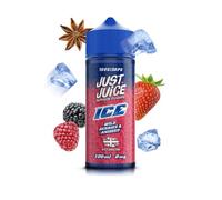 Just Juice 70/30 Vape Liquid, 100ml 0mg Wild Berries & Aniseed Ice Vape Juice, E liquid for E-Cigarette, Nic Free Eliquid, Vaping Liquids, 70VG 30PG