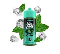 Just Juice 70/30 Vape Liquid with, 100ml 0mg Green Mint Vape Juice, E liquid for E-Cigarette, Nic Free Eliquid, Vaping Liquids, 70VG 30PG