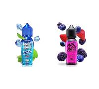 Just Juice Menthol Vape Liquid, 50ml 0mg Shortfill Eliquid, 70/30 Vape Juice in 60ml Bottle & Vape Liquid with No Nicotine, 50ml 0mg Shortfill Eliquid, 70/30 Vape Juice in 60ml Bottle