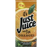 Just Juice Orange 1L (Pack of 8) Price Marked