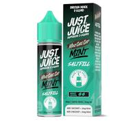 Just Juice Superior E-Liquids Mint Saltfill Vape Liquid - Mint Choc Chip - 40ml Bottle with 40ml of Super Concentrated Juice, 60/40 0mg e-Liquid
