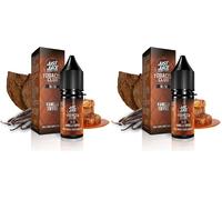 Just Juice Superior E-Liquids Vape Liquid with No Nicotine -VANILLA TOBACCO Flavour - 10ml Bottle, 50/50 0mg e-Liquid, Nic Free eliquid (Pack of 2)