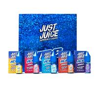 Just Juice Vape Liquid, 5x 10ml Menthol ICE E Liquid Variety Pack, Find a Favourite Tasty Eliquid Flavour, 0Mg E Liquids, Vape Juice, Multipack 70/30 VG/PG