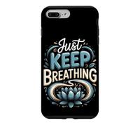 Just Keep Breathing Meditation Mindfulness Zen Case for iPhone 7 Plus/8 Plus
