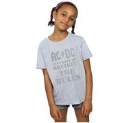 Just Keep On Breaking The Rules Cotton T-Shirt AC/DC Grey 5-6 Years
