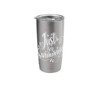 Just Keep Swimming Stainless Steel Insulated Tumbler