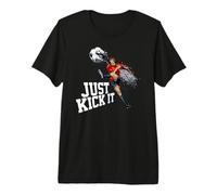 Just Kick It - Football Soccer Player Soccer Game Soccer Premium T-Shirt