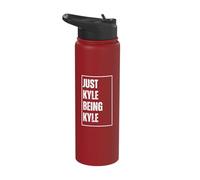 Just Kyle Being Kyle - Funny First Name Joke Birthday Stainless Steel Insulated Water Bottle