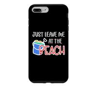 Just Leave Me At The Beach Funny Kids Boys Girls Summer Joke Case for iPhone 7 Plus/8 Plus
