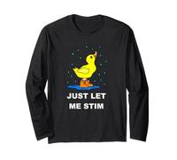 Just Let Me Stim Autism Awareness Long Sleeve T-Shirt