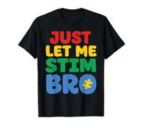 Just Let Me Stim Kids Shirt, Autism Awareness T-Shirt