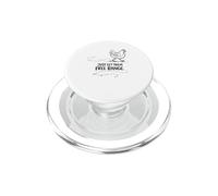 Just Let Them Free Range Hen Lover Backyard Flock Gift PopSockets PopGrip for MagSafe