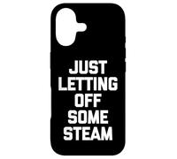 Just Letting Off Some Steam -Funny Saying Workout Muscle Gym Case for iPhone 17