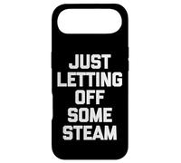 Just Letting Off Some Steam -Funny Saying Workout Muscle Gym Case for iPhone Air