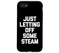Just Letting Off Some Steam -Funny Saying Workout Muscle Gym Case for iPhone SE (2020) / 7/8