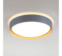 JUST LIGHT. GmbH Emilia LED ceiling light, three-stage dimmable, grey