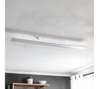 JUST LIGHT. GmbH Fleet LED ceiling lamp with sensor, 100x10 cm
