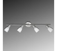 JUST LIGHT. GmbH Julia LED ceiling light with marbled lampshades