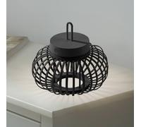 JUST LIGHT. GmbH JUST LIGHT. Akuba rechargeable LED table lamp black 22 cm bamboo