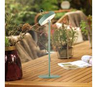 JUST LIGHT. GmbH JUST LIGHT. Amag rechargeable LED table lamp, green, iron, IP44