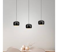 JUST LIGHT. GmbH JUST LIGHT. Ballini LED hanging light, black, 3-bulb, Switchmo