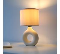 JUST LIGHT. GmbH JUST LIGHT. Carara table lamp, ceramic base, beige