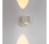 JUST LIGHT. GmbH JUST LIGHT. Chia LED rechargeable wall light, sand, iron, 3,000 K