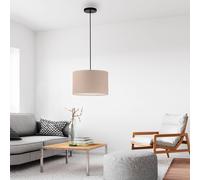 JUST LIGHT. GmbH JUST LIGHT. Green Duro pendant light, textile, beige