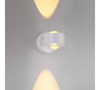 JUST LIGHT. GmbH JUST LIGHT. LED rechargeable wall light Chia, white, iron, 3,000 K