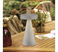 JUST LIGHT. GmbH JUST LIGHT. LED table lamp Alwa grey-beige iron IP44