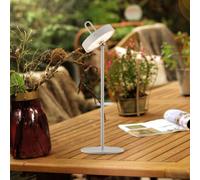 JUST LIGHT. GmbH JUST LIGHT. LED table lamp Amag grey-beige iron IP44