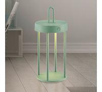 JUST LIGHT. GmbH JUST LIGHT. LED table lamp Anselm, green, 28 cm, iron