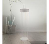 JUST LIGHT. GmbH JUST LIGHT. LED table lamp Anselm grey-beige 50cm iron