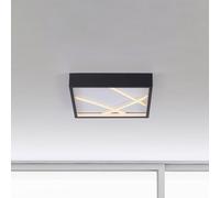 JUST LIGHT. GmbH JUST LIGHT. Mikado LED ceiling light, 30 x 30 cm, black