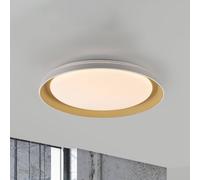 JUST LIGHT. GmbH JUST LIGHT. Sati LED ceiling light, plastic, white/brass