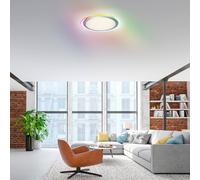 JUST LIGHT. GmbH LED ceiling light Cyba stars CCT RGB sidelight