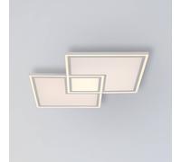 JUST LIGHT. GmbH LED ceiling light Edging CCT, 67.5 x 67.5cm