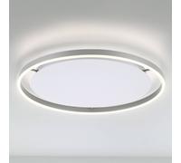 JUST LIGHT. GmbH LED ceiling light Ritus, Ø 58.5cm, aluminium