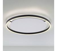 JUST LIGHT. GmbH LED ceiling light Ritus, Ø 58.5cm, anthracite