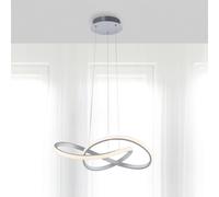 JUST LIGHT. GmbH LED pendant light Maria, 3-step dimmable, aluminium