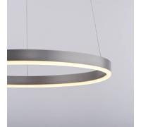 JUST LIGHT. GmbH LED pendant light Ritus, Ø 39.3cm, aluminium