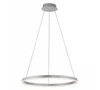 JUST LIGHT. GmbH LED pendant light Ritus, Ø 58.5cm, aluminium
