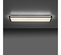 JUST LIGHT. GmbH Mario LED ceiling lamp 100 x 25 cm, dimmable, RGBW