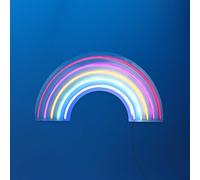 JUST LIGHT. GmbH Neon Rainbow LED wall light, USB