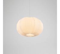 JUST LIGHT. GmbH Papel pendant light, white