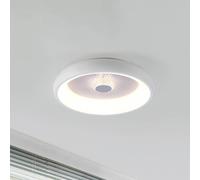 JUST LIGHT. GmbH Vertigo LED ceiling light, CCT, Ø 46.5 cm, white